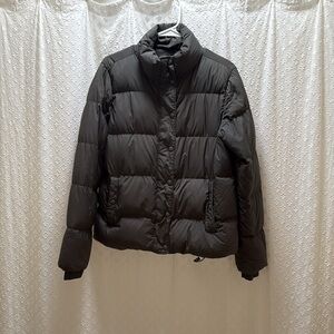 Women's Patagonia Silent Down Jacket Dark Grey